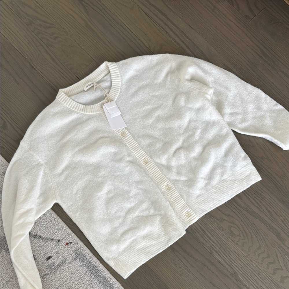 Women's White Sweater